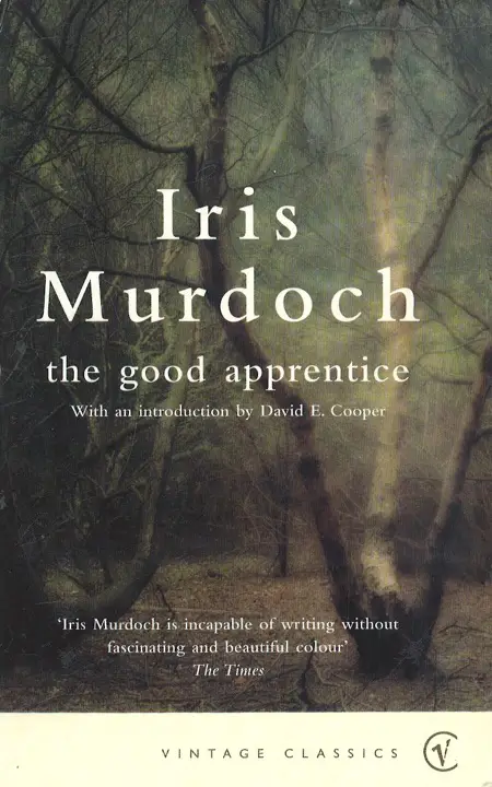The Good Apprentice by Iris Murdoch_69f34a91c7ad1.webp خرید و دانلود نسخه کامل کتاب صوتی انگلیسی شاگرد خوب، اثر آیریس مرداک The Good Apprentice by Iris Murdoch - تصویر 1