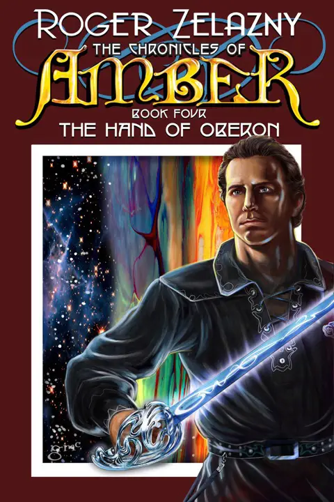 The Hand of Oberon by Roger Zelazny_69ef0ef443117.webp خرید و دانلود نسخه کامل کتاب صوتی انگلیسی دست اوبرون، اثر راجر زلازنی (از مجموعهی تواریخ امبر) The Hand of Oberon by Roger Zelazny - تصویر 1