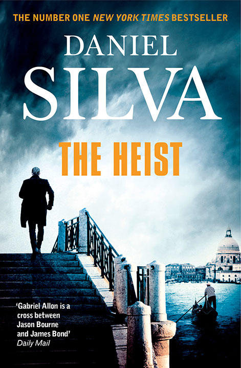 The Heist by Daniel Silva_69f319e9b0c70.jpeg خرید و دانلود نسخه کامل کتاب صوتی انگلیسی سرقت، اثر دانیل سیلوا (از مجموعهی گابریل آلن) The Heist by Daniel Silva - تصویر 1
