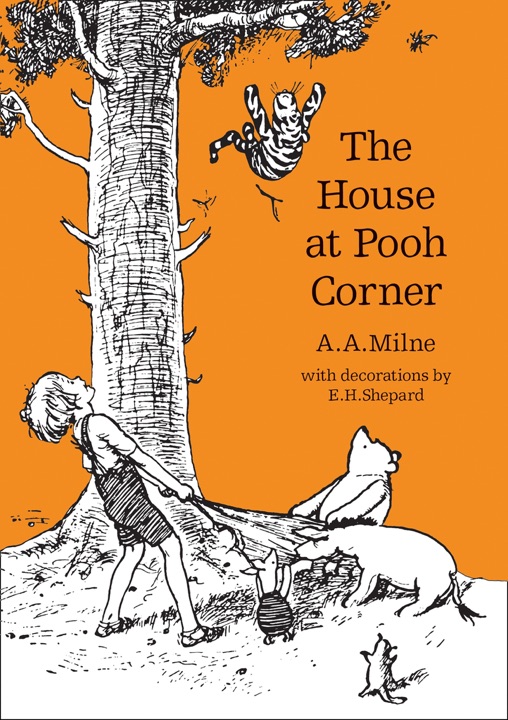 The House at Pooh Corner by A. A. Milne_69ece4f10f319.jpeg خرید و دانلود نسخه کامل کتاب صوتی انگلیسی خانهای در کنج پو، اثر ا. ا. میلن (از مجموعهی وینی-د-پو) The House at Pooh Corner by A. A. Milne - تصویر 1