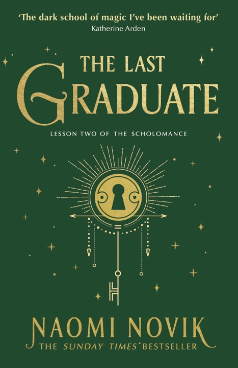 The Last Graduate by Naomi Novik_69f1c2ef76d79.jpeg خرید و دانلود نسخه کامل کتاب صوتی انگلیسی آخرین فارغالتحصیل، اثر نائومی نوویک (از مجموعهی شولومانس) The Last Graduate by Naomi Novik - تصویر 1