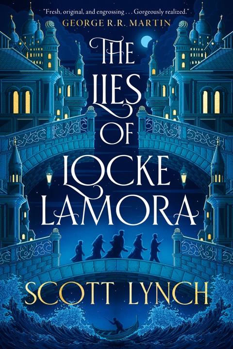 The Lies of Locke Lamora by Scott Lynch_69eefa0b0348d.jpeg خرید و دانلود نسخه کامل کتاب صوتی انگلیسی دروغهای لاک لامورا، اثر اسکات لینچ (از مجموعهی حرامزادگان نجیب) The Lies of Locke Lamora by Scott Lynch - تصویر 1