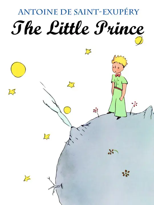 The Little Prince by Antoine de Saint-Exupéry_69edefcbdf608.webp خرید و دانلود نسخه کامل کتاب صوتی انگلیسی شازده کوچولو، اثر آنتوان دو سنتاگزوپری The Little Prince by Antoine de Saint-Exupéry - تصویر 1