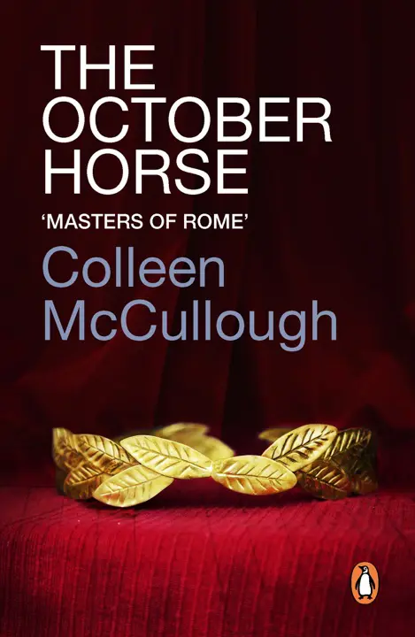 The October Horse by Colleen McCullough_69ef03d1e65c2.webp خرید و دانلود نسخه کامل کتاب صوتی انگلیسی اسب اکتبر، اثر کالین مککالو (از مجموعهی اربابان روم) The October Horse by Colleen McCullough - تصویر 1