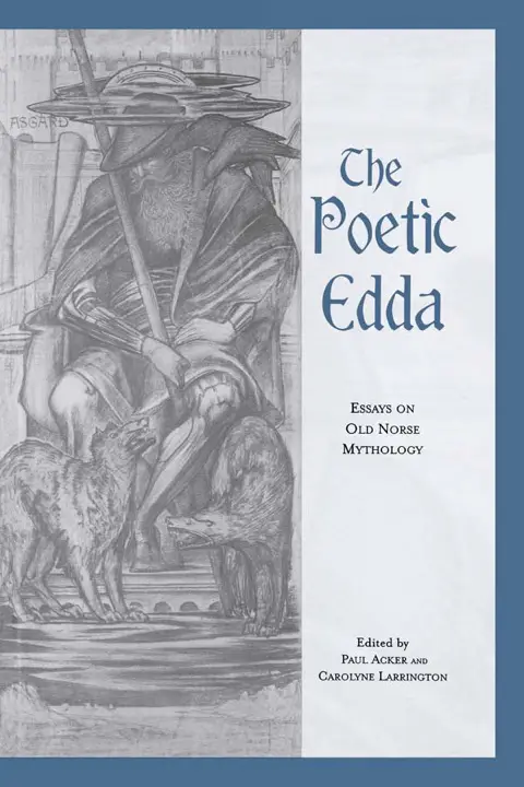 The Poetic Edda by Unknown (Translated by Carolyne Larrington)_69f1b3a24196f.webp خرید و دانلود نسخه کامل کتاب صوتی انگلیسی ادای شاعرانه، اثر ناشناس (اساطیر نورس) The Poetic Edda by Unknown (Translated by Carolyne Larrington) - تصویر 1