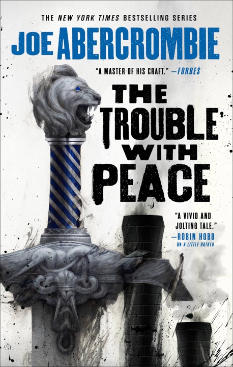 The Trouble With Peace by Joe Abercrombie_69e4c803bef23.jpeg خرید و دانلود نسخه کامل کتاب صوتی انگلیسی مشکل صلح، اثر جو ابرکرومبی (از مجموعهی عصر جنون, دنیای نخستین قانون) The Trouble With Peace by Joe Abercrombie - تصویر 1