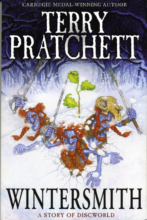 Wintersmith by Terry Pratchett_69f11ddb98ca8.jpeg خرید و دانلود نسخه کامل کتاب صوتی انگلیسی آهنگر زمستان، اثر تری پرچت (از مجموعهی دیسکورلد, تیفانی آچینگ) Wintersmith by Terry Pratchett - تصویر 1