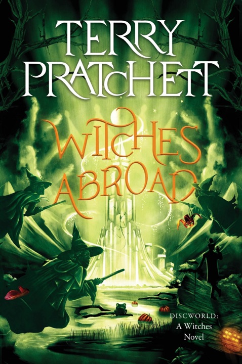 Witches Abroad by Terry Pratchett_69f0d12623f53.jpeg خرید و دانلود نسخه کامل کتاب صوتی انگلیسی جادوگران در سفر، اثر تری پرچت (از مجموعهی دیسکورلد, جادوگران) Witches Abroad by Terry Pratchett - تصویر 1