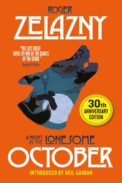 A Night in the Lonesome October by Roger Zelazny_69f4b8e770738.webp خرید و دانلود نسخه کامل کتاب صوتی انگلیسی شبی در اکتبر دلگیر، اثر راجر زلازنی A Night in the Lonesome October by Roger Zelazny - تصویر 1