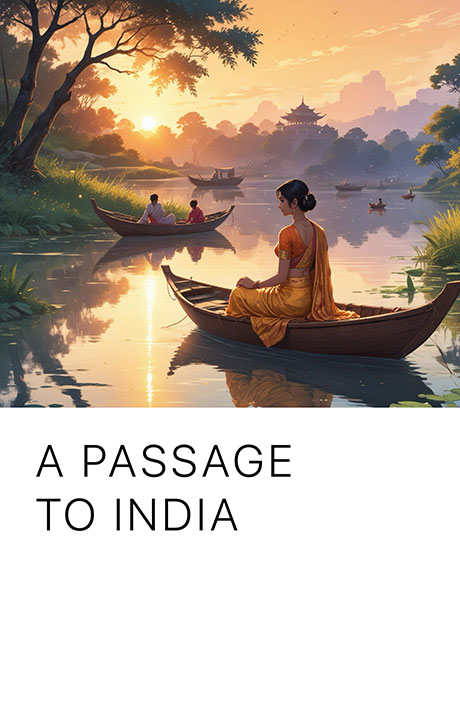 A Passage to India by E. M. Forster_6a08a67dc3167.jpeg خرید و دانلود نسخه کامل کتاب صوتی انگلیسی گذری به هند، اثر ای. ام. فورستر A Passage to India by E. M. Forster - تصویر 1