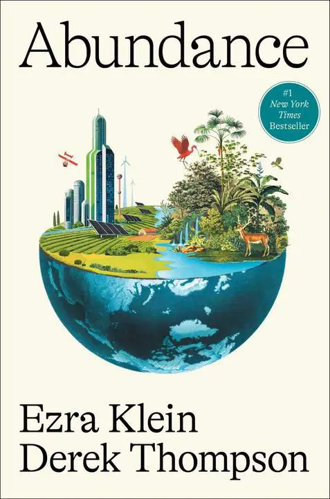 Abundance by Derek Thompson, Ezra Klein_6a185292bff22.webp خرید و دانلود نسخه کامل کتاب صوتی انگلیسی وفور نعمت، اثر درک تامپسون، ازرا کلاین Abundance by Derek Thompson, Ezra Klein - تصویر 1