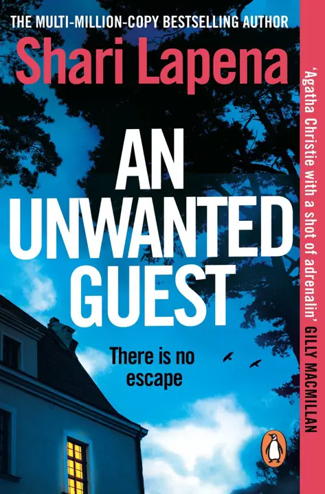 An Unwanted Guest by Shari Lapena_6a1826a359a33.webp خرید و دانلود نسخه کامل کتاب صوتی انگلیسی مهمان ناخوانده، اثر شاری لاپنا An Unwanted Guest by Shari Lapena - تصویر 1