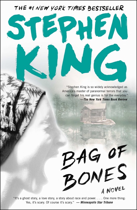 Bag of Bones by Stephen King_6a06206cecb64.jpeg خرید و دانلود نسخه کامل کتاب صوتی انگلیسی کیسه استخوان، اثر استیون کینگ Bag of Bones by Stephen King - تصویر 1