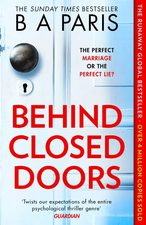 Behind Closed Doors by B.A. Paris_69f74c5a4ceae.webp خرید و دانلود نسخه کامل کتاب صوتی انگلیسی پشت درهای بسته، اثر بی. ای. پاریس Behind Closed Doors by B.A. Paris - تصویر 1