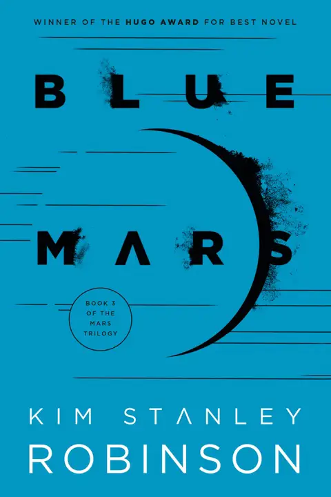 Blue Mars by Kim Stanley Robinson_6a16f04a1e80c.webp خرید و دانلود نسخه کامل کتاب صوتی انگلیسی مریخ آبی، اثر کیم استنلی رابینسون (از مجموعهی سهگانه مریخ) Blue Mars by Kim Stanley Robinson - تصویر 1