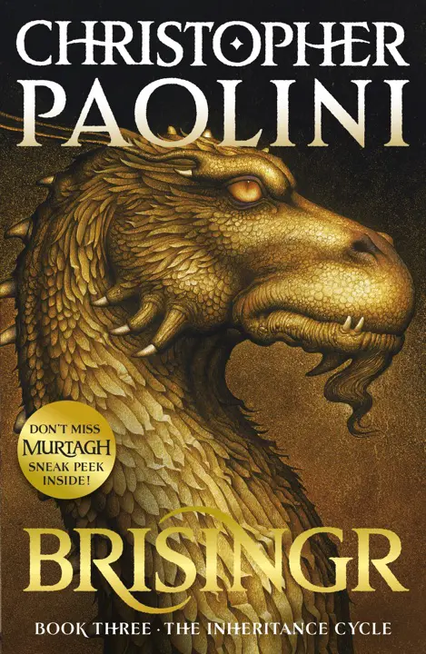 Brisingr by Christopher Paolini_69fb33633a864.webp خرید و دانلود نسخه کامل کتاب صوتی انگلیسی بریسینگر، اثر کریستوفر پائولینی (از مجموعهی چرخهی وراثت) Brisingr by Christopher Paolini - تصویر 1
