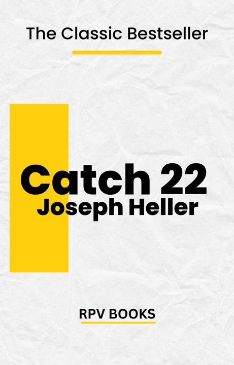 Catch-22 by Joseph Heller_6a01a34fd0adb.jpeg خرید و دانلود نسخه کامل کتاب صوتی انگلیسی کچ-۲۲، اثر جوزف هلر Catch-22 by Joseph Heller - تصویر 1