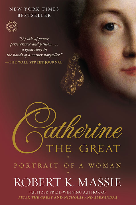 Catherine the Great: Portrait of a Woman by Robert K. Massie_6a0a0ca206762.jpeg خرید و دانلود نسخه کامل کتاب صوتی انگلیسی کاترین کبیر: پرتره یک زن، اثر رابرت ماسی Catherine the Great: Portrait of a Woman by Robert K. Massie - تصویر 1
