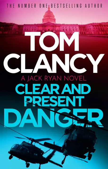 Clear and Present Danger by Tom Clancy_69f7834012bac.webp خرید و دانلود نسخه کامل کتاب صوتی انگلیسی تهدید آشکار و فوری، اثر تام کلنسی (از مجموعهی جک رایان) Clear and Present Danger by Tom Clancy - تصویر 1