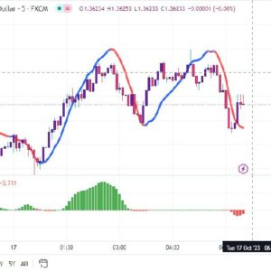 خرید و دانلود اندیکاتور اسکالپ در تریدینگ ویو با نام های Mawreez Trend Oscillator و ZLSMA Trend