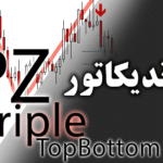خرید و دانلود اندیکاتور الگوی سه سقف با نام PZ TripleTopBottom