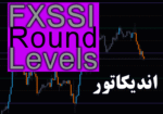 خرید و دانلود اندیکاتور رسم حمایت و مقاومت قیمت های رند FXSSI Round Levels برای متاتریدر 4