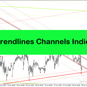 خرید و دانلود اندیکاتور رسم کانال متاتریدر4 با نام Auto Trendlines Channels Indicator