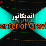 خرید و دانلود اندیکاتور نمایش محور حرکت روند Center of Gravity متاتریدر 4