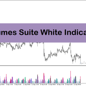 خرید و دانلود اندیکاتور ولوم در فارکس با نام Volume Suite White Indicator در متاتریدر4