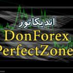 خرید و دانلود اندیکاتور DonForex PerfectZones جهت رسم بهترین سطوح حمایت و مقاومت و خطوط روند برای متاتریدر 4