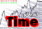 خرید و دانلود اندیکاتور Time جهت آگاهی از تایم بازار برای متاتریدر 4