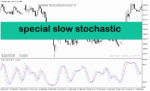 خرید و دانلود دانلود اندیکاتور استوکاستیک در فارکس برای متاتریدر5 با نام special slow stochastic