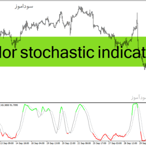 خرید و دانلود دانلود اندیکاتور استوکاستیک در فارکس برای متاتریدر4 با نام color stochastic indicator