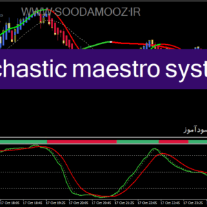خرید و دانلود دانلود اندیکاتور استوکاستیک مولتی تایم فریم برای متاتریدر4 با نام stochastic maestro system