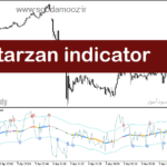 خرید و دانلود دانلود اندیکاتور برای اسکالپ در متاتریدر5 با نام tarzan indicator