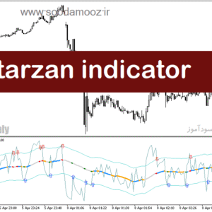 خرید و دانلود دانلود اندیکاتور برای اسکالپ در متاتریدر5 با نام tarzan indicator