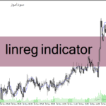 خرید و دانلود دانلود اندیکاتور تضمینی فارکس، برای متاتریدر4 با نام linreg indicator