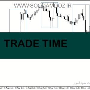 خرید و دانلود دانلود اندیکاتور تعیین محدوده معاملاتی برای متاتریدر5 با نام TRADE TIME