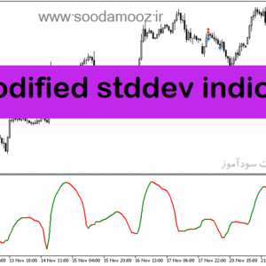 خرید و دانلود دانلود اندیکاتور خوب برای نوسان گیری مخصوص متاتریدر5 با نام modified stddev indicator