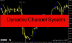 خرید و دانلود دانلود اندیکاتور رسم خودکار کانال برای متاتریدر4 با نام Dynamic Channel System