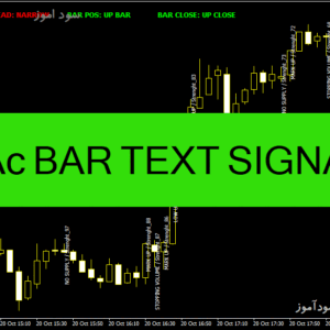 خرید و دانلود دانلود اندیکاتور سیگنال دهی فارکس برای متاتریدر4 با نام VSAc BAR TEXT SIGNALS