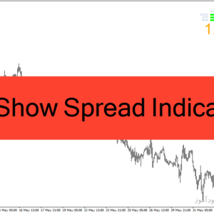 خرید و دانلود دانلود اندیکاتور نمایش اسپرد برای متاتریدر4 با نام show spread indicator