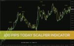 خرید و دانلود دریافت سیگنال‌های اسکالپ با هدف 100 پیپ در روز با اندیکاتور 100 Pips Today Scalper برای MT4