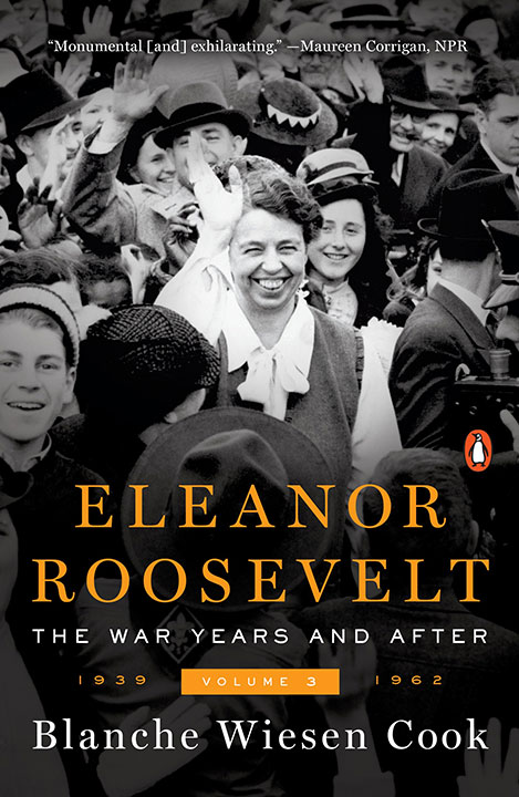 Eleanor Roosevelt, Volume 3: The War Years and After, 1939-1962 by Blanche Wiesen Cook_6a0a0314162fa.jpeg خرید و دانلود نسخه کامل کتاب صوتی انگلیسی النور روزولت، جلد ۳: سالهای جنگ و پس از آن، ۱۹۳۹-۱۹۶۲، اثر بلانش ویزن کوک (از مجموعهی النور روزولت) Eleanor Roosevelt, Volume 3: The War Years and After, 1939-1962 by Blanche Wiesen Cook - تصویر 1