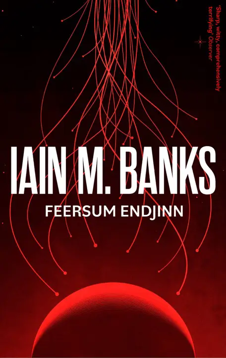 Feersum Endjinn by Iain M. Banks_69f662f3edc16.webp خرید و دانلود نسخه کامل کتاب صوتی انگلیسی فیرسام انجین (ماشین ترسناک)، اثر ایین ام. بنکس Feersum Endjinn by Iain M. Banks - تصویر 1