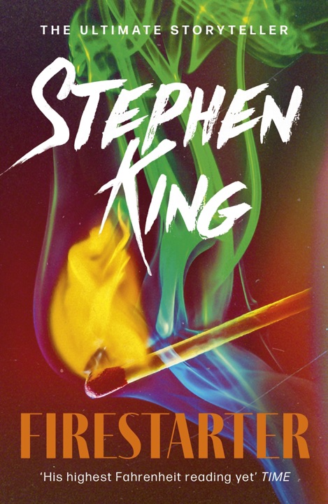 Firestarter by Stephen King_6a06226b9b1c1.jpeg خرید و دانلود نسخه کامل کتاب صوتی انگلیسی آتشافروز، اثر استیون کینگ Firestarter by Stephen King - تصویر 1