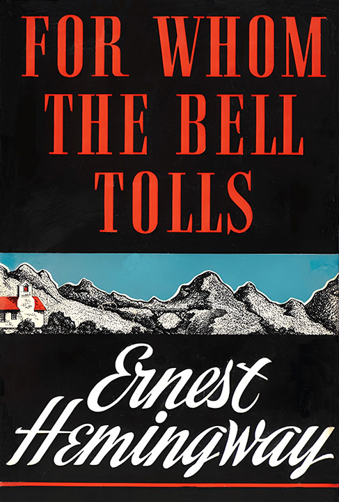 For Whom the Bell Tolls by Ernest Hemingway_6a09bbbeb7808.jpeg خرید و دانلود نسخه کامل کتاب صوتی انگلیسی زنگها برای که به صدا در میآیند، اثر ارنست همینگوی For Whom the Bell Tolls by Ernest Hemingway - تصویر 1