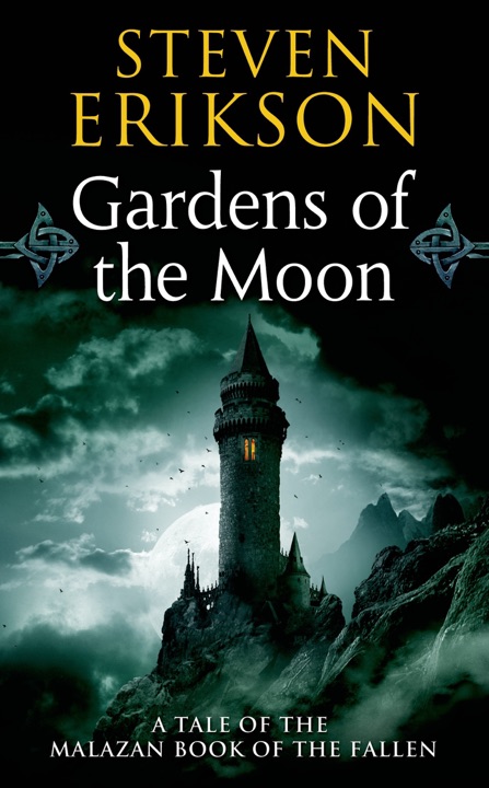 Gardens of the Moon by Steven Erikson_6a06c2af94b78.jpeg خرید و دانلود نسخه کامل کتاب صوتی انگلیسی باغهای ماه، اثر استیون اریکسون (از مجموعهی کتاب مالازان از سقوطکردگان) Gardens of the Moon by Steven Erikson - تصویر 1
