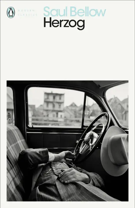 Herzog by Saul Bellow_6a1705a97ef98.webp خرید و دانلود نسخه کامل کتاب صوتی انگلیسی هرتزوگ، اثر سال بلو Herzog by Saul Bellow - تصویر 1