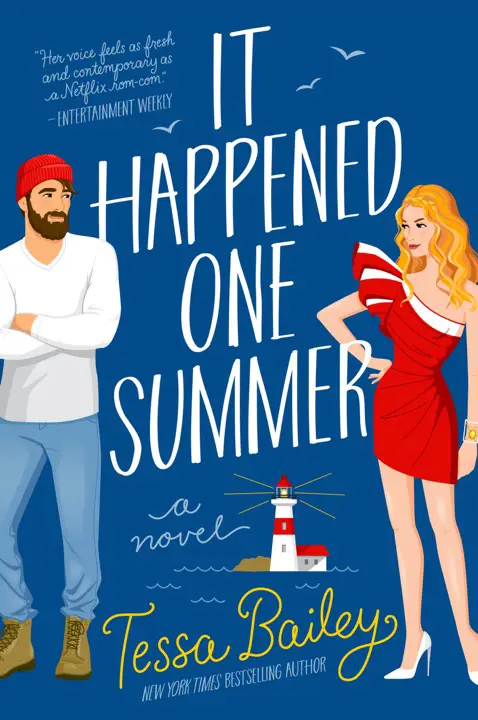 It Happened One Summer by Tessa Bailey_69f72dac7bd7a.webp خرید و دانلود نسخه کامل کتاب صوتی انگلیسی تابستانی که اتفاق افتاد، اثر تسا بیلی (از مجموعهی خواهران بلینجر) It Happened One Summer by Tessa Bailey - تصویر 1